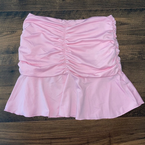 Light pink mini skirt - Picture 2 of 5